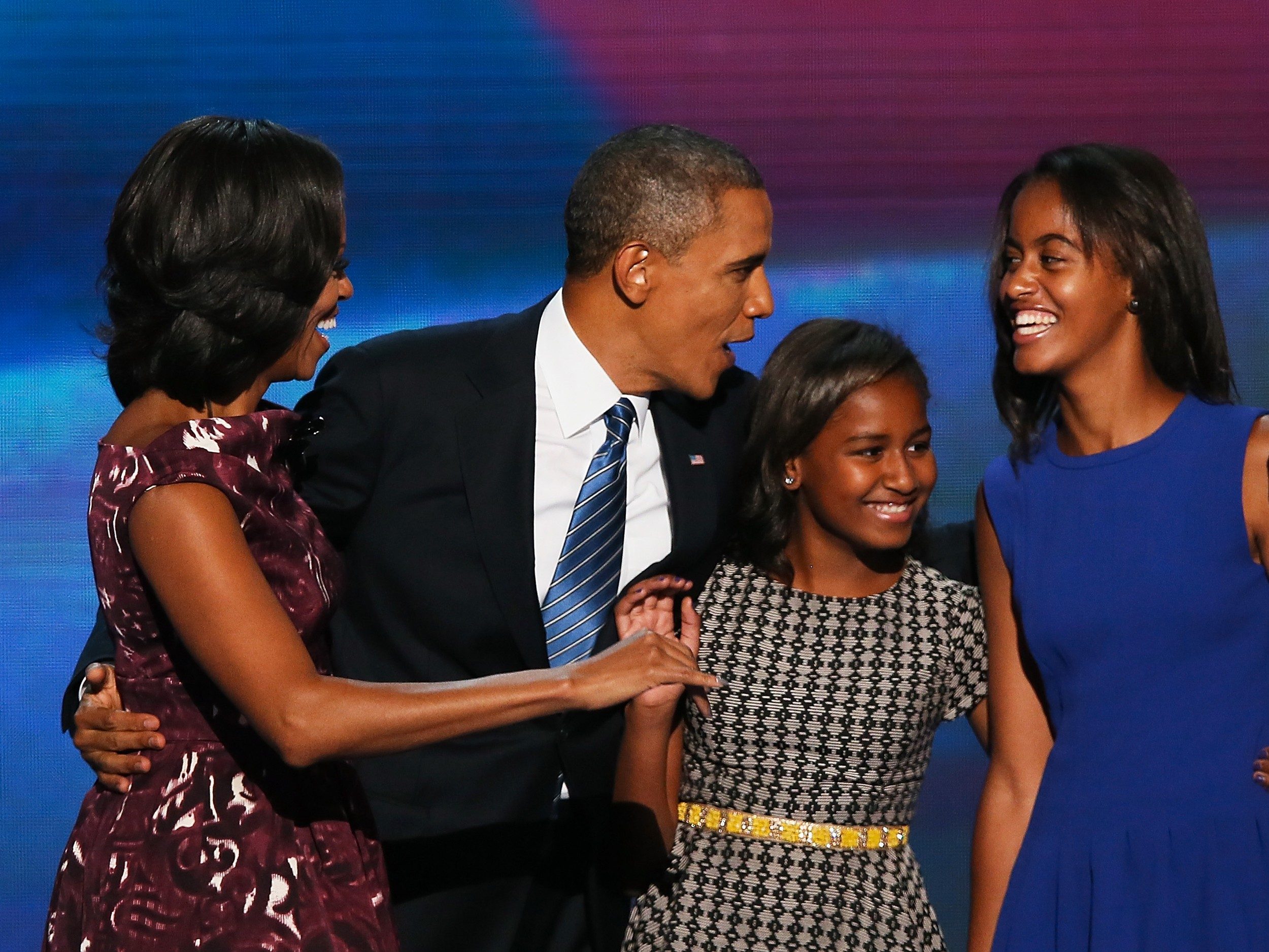Famille: comment Obama élève-t-il ses enfants?2500 x 1875